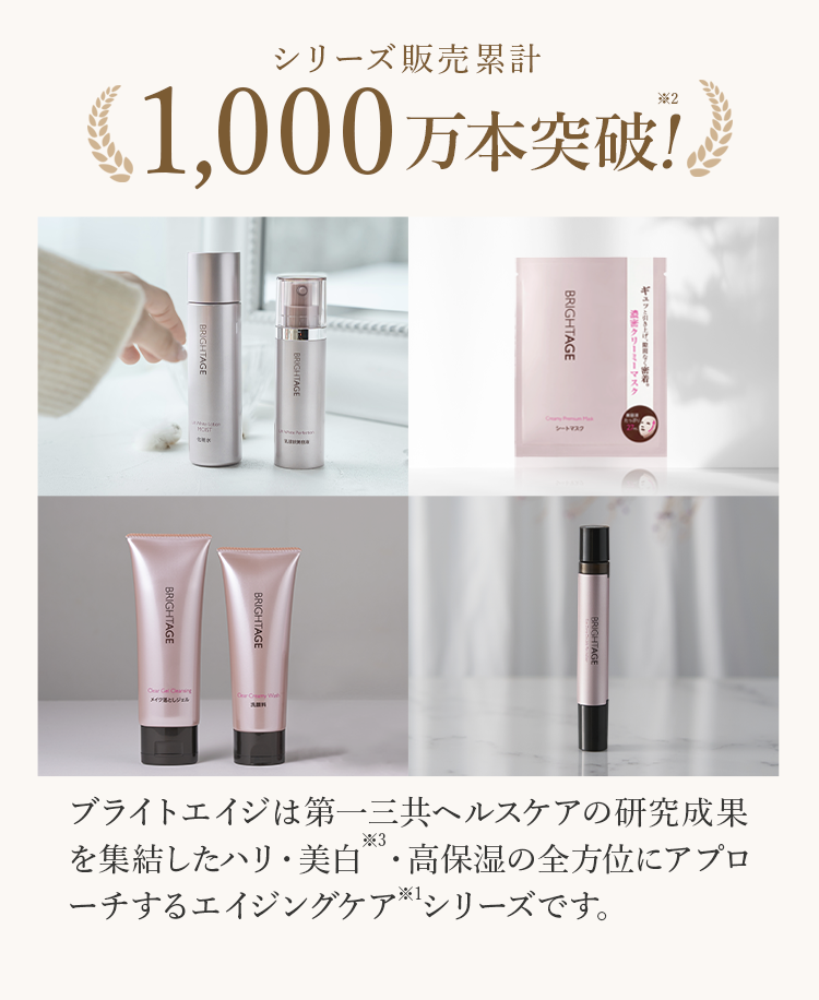 シリーズ累計1,000万本突破!